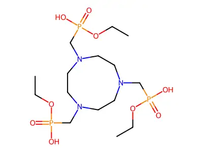 1,4,7-triazacyclononane-N,N',N''-tris structure