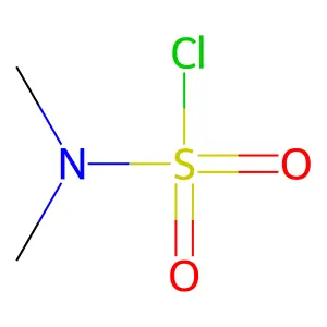 Dimethylsulphamoyl chloride structure