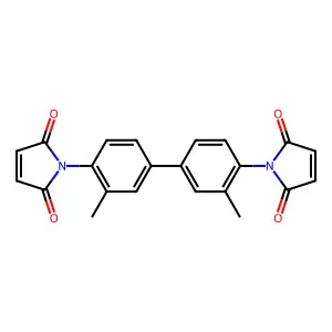 1-[4-[4-(2,5-Dioxopyrrol-1-yl)-3-methylphenyl]-2-methylphenyl]pyrrole-2,5-dione structure