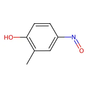 2,5-Cyclohexadiene-1,4-dione, 2-methyl-, 4-oxime structure