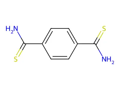 Benzene-1,4-dicarbothioamide structure