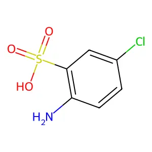 2-Amino-5-chlorobenzenesulphonic acid structure