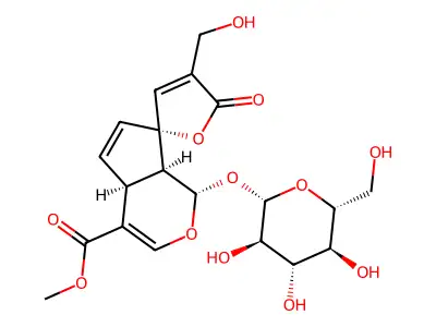 15-Demethyl plumieride structure