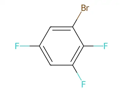 1-Bromo-2,3,5-trifluorobenzene structure