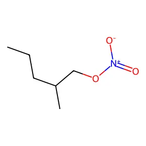 2-methylpentyl Nitrate structure