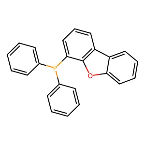 Phosphine, 4-dibenzofuranyldiphenyl- structure