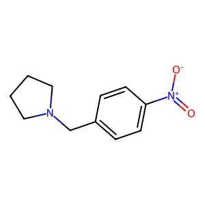 1-(4-Nitrobenzyl)pyrrolidine structure