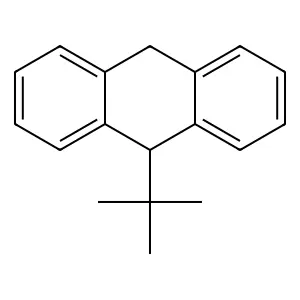 9-tert-Butyl-9,10-dihydroanthracene structure