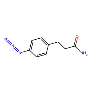 4-Azidophenylpropionamide structure