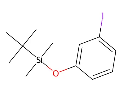 3-(t-Butyldimethylsiloxy)iodobenzene structure