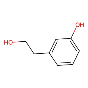 3-Hydroxyphenethyl alcohol structure