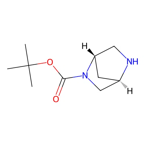 tert-Butyl (1S,4R)-2,5-diazabicyclo[2.2.1]heptane-2-carboxylate structure