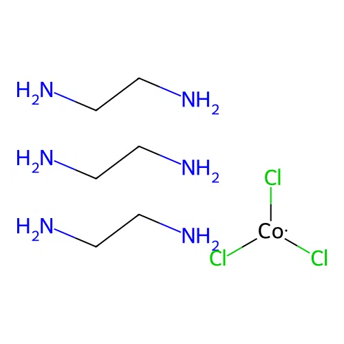 Ethane-1,2-diamine; trichlorocobalt structure