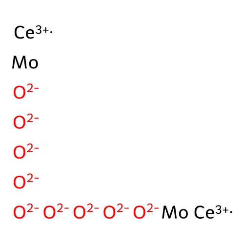 Cerium molybdenum oxide structure
