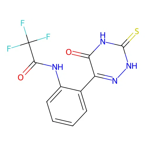 3F-1,2,4-triazine derv. structure