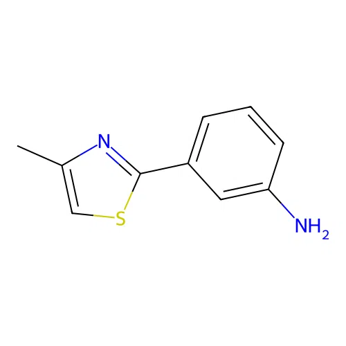 3-(4-Methyl-1,3-thiazol-2-yl)aniline structure
