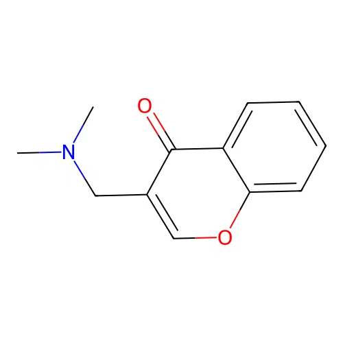 3-[(Dimethylamino)methyl]chromen-4-one structure