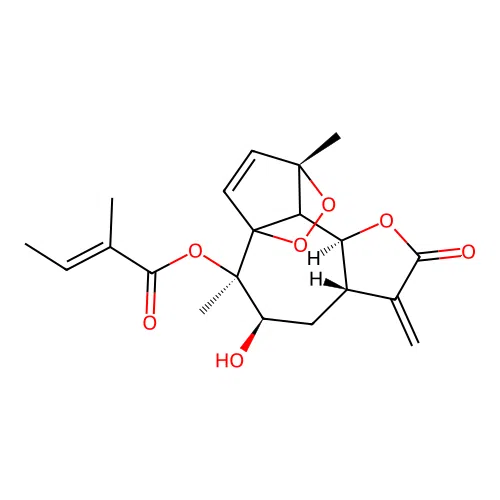 alpha-Peroxyachifolid structure