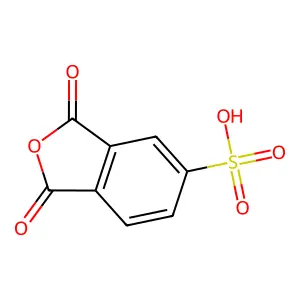 5-Isobenzofuransulfonic acid, 1,3-dihydro-1,3-dioxo- structure
