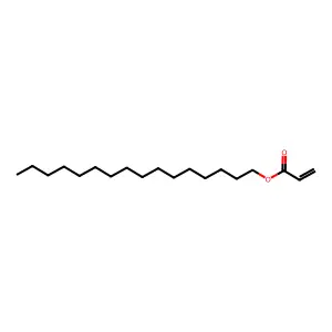 2-Propenoic acid, hexadecyl ester structure