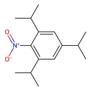 1-Nitro-2,4,6-triisopropylbenzene structure