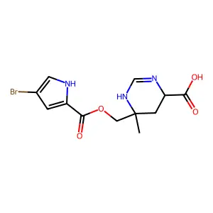 Manzacidin A structure