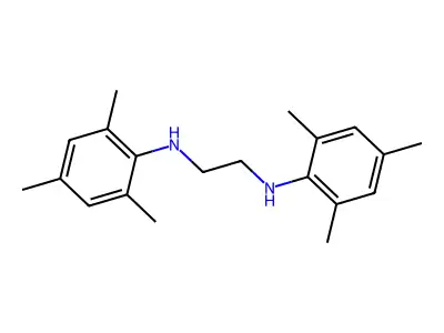 N1,N2-Dimesitylethane-1,2-diamine structure
