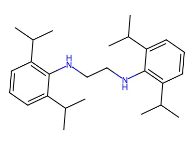 N,N'-Bis(2,6-diisopropylphenyl)ethylenediamine structure