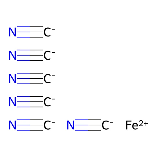 FERROCYANIDE structure