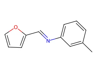 N-Furfurylidene-M-toluidine structure