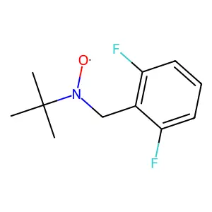 2,6-Difluorophenyl-N-tert-butylnitrone structure
