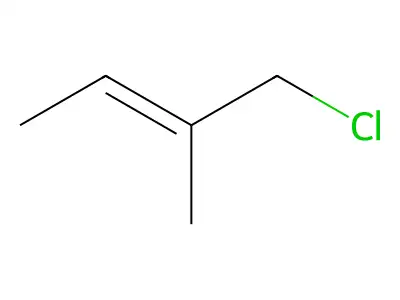 1-Chloro-2-methylbut-2-ene structure