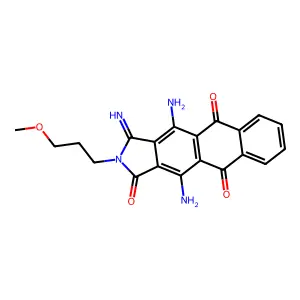 Disperse blue 87 structure