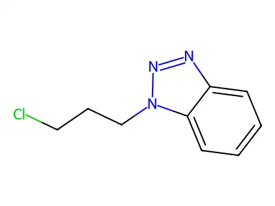 1-(3-chloropropyl)-1H-1,2,3-benzotriazole structure