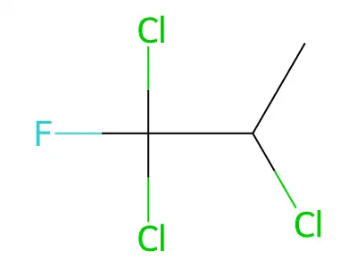 1,1,2-Trichloro-1-fluoropropane structure