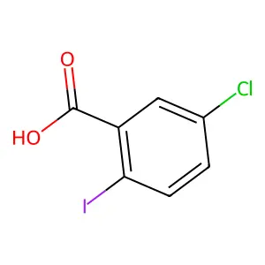 5-Chloro-2-iodobenzoic acid structure