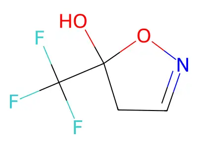 5-(Trifluoromethyl)-4,5-dihydro-1,2-oxazol-5-ol structure