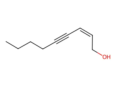 (2Z)-2-Nonen-4-yn-1-ol structure