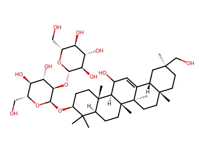 Glycyrrhizin deriv. structure