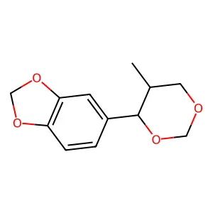 5-(5-Methyl-1,3-dioxan-4-yl)-1,3-benzodioxole structure