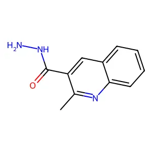 2-Methylquinoline-3-carbohydrazide structure