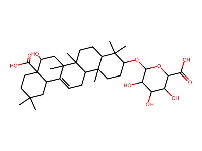Tragopogonsaponin A structure