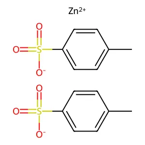 Zinc di(toluene-4-sulphonate) structure