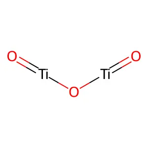Dititanium trioxide structure