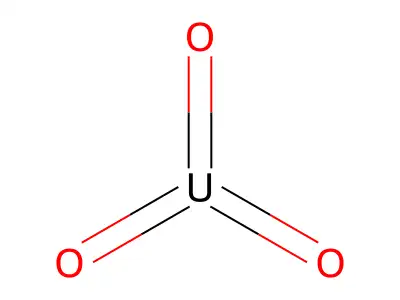 Uranium trioxide structure