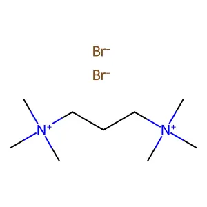 Ammonium, trimethylenebis(trimethyl-, dibromide structure