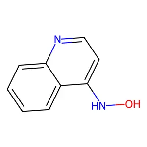 4-Quinolinamine, N-hydroxy- structure
