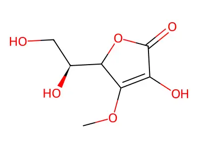 3-O-Methylascorbic acid structure
