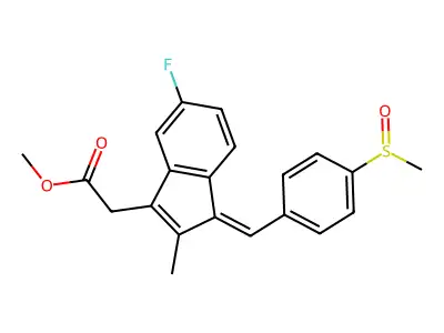 Sulindac Methyl Ester structure