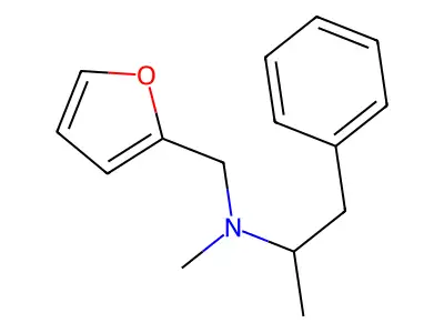 Furfenorex structure